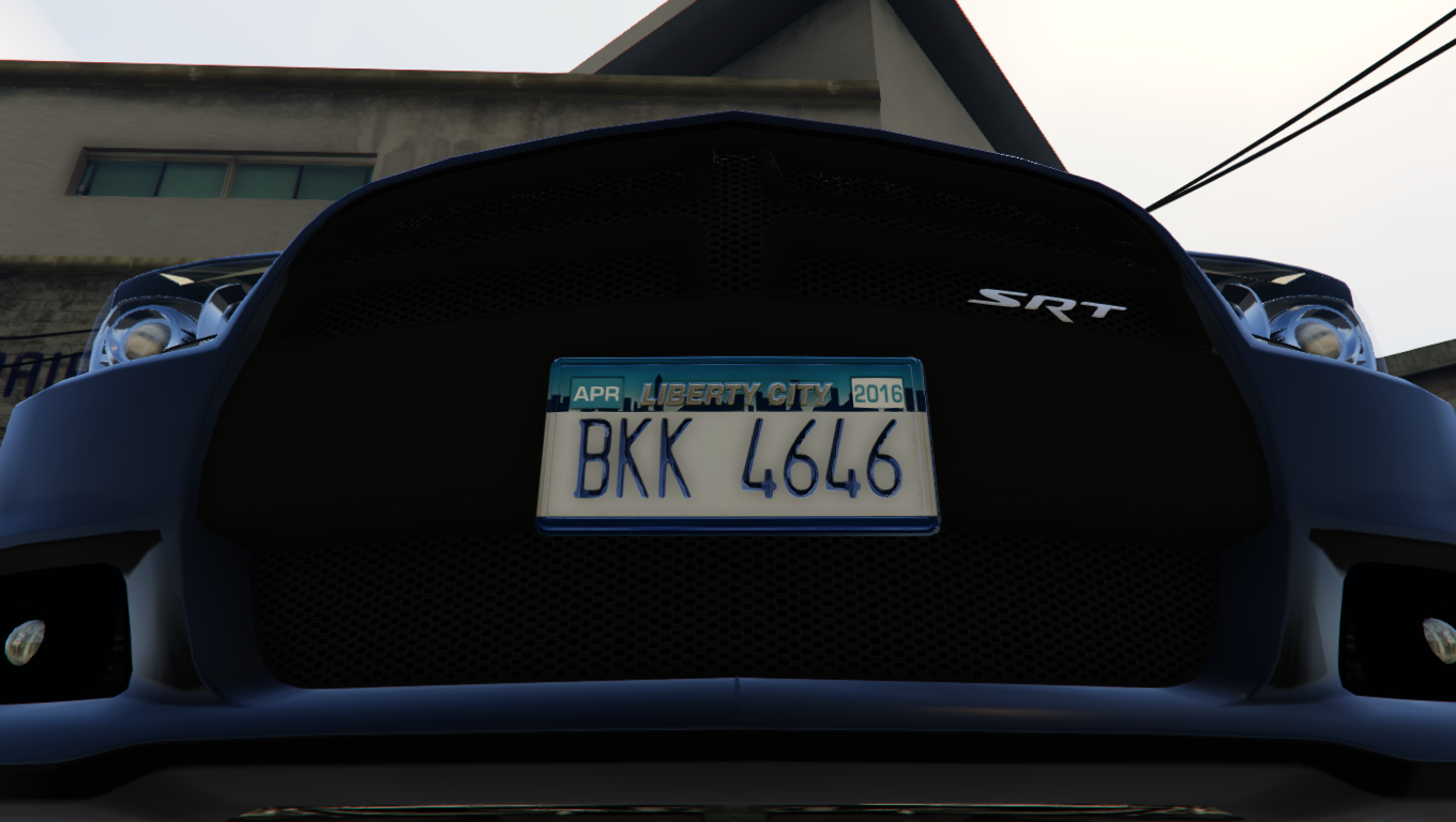 Liberty City (GTA IV) License Plates HD | GTA 5 Mods